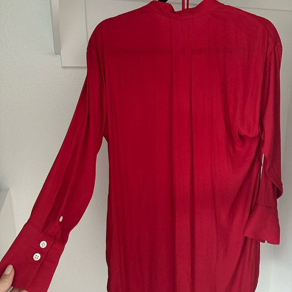 Banana Republic Deep Red Blouse - Picture 3 of 3